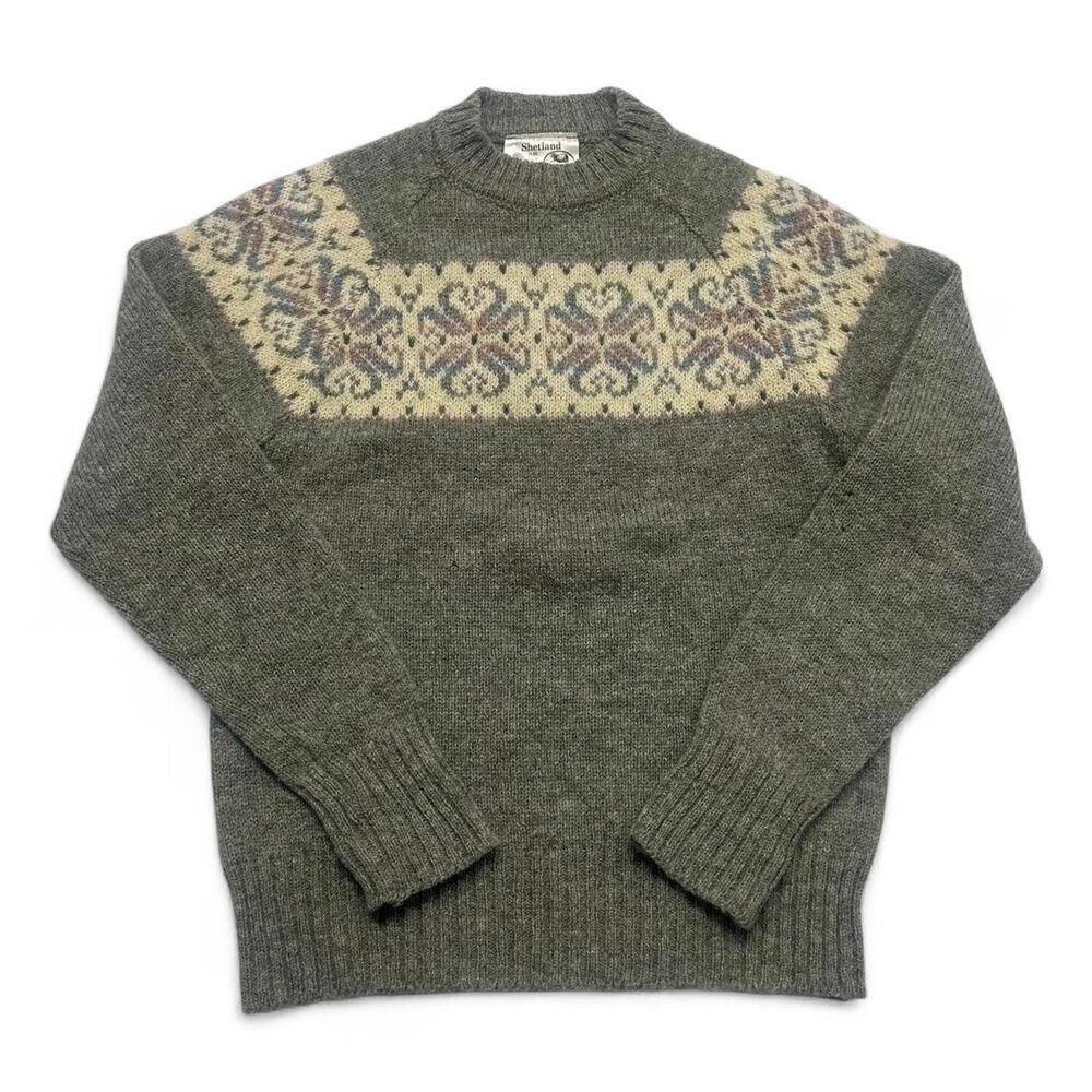 Vintage 80s scottish shetland pure